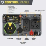 Champion 4500 Watt Dual Fuel Inverter Generator RV Ready Electric Start with CO Shield and Quiet Technology - Image 3
