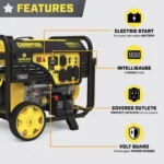 Champion 8000 Watt Portable Generator with Remote Start + CO Shield - Image 3