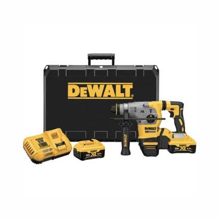DeWalt 20V XR 1-1/8 SDS Plus Rotary Hammer drill kit with batteries