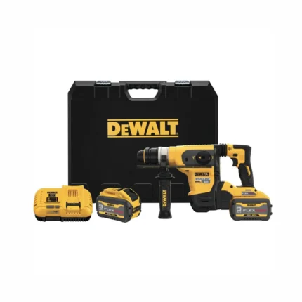 DeWalt 60V 1-1/4 SDS Plus Rotary Hammer drill with FLEXVOLT batteries