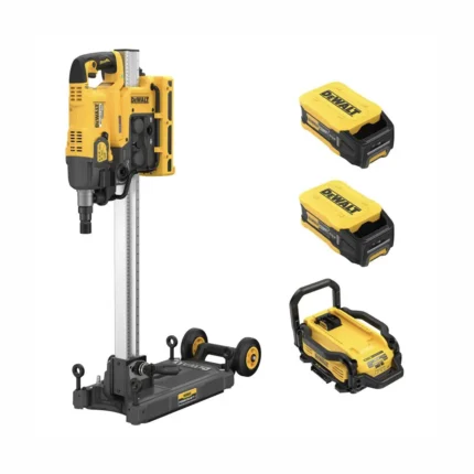 DeWalt POWERSHIFT core drill stand kit for reinforced concrete