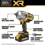 DeWalt cordless impact wrench for automotive and construction