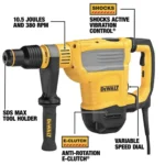 DeWalt professional SDS Max hammer drill with side handle
