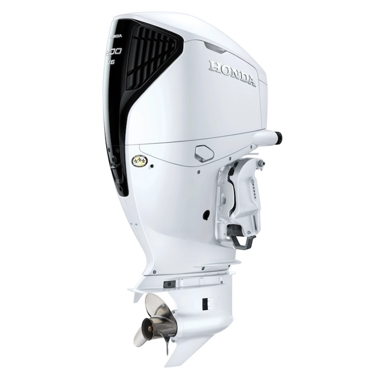 Honda-200hp-White-iST-Outboard-BF200DK1XDA.webp Honda 200hp White iST Outboard BF200DK1XDA - Image 1