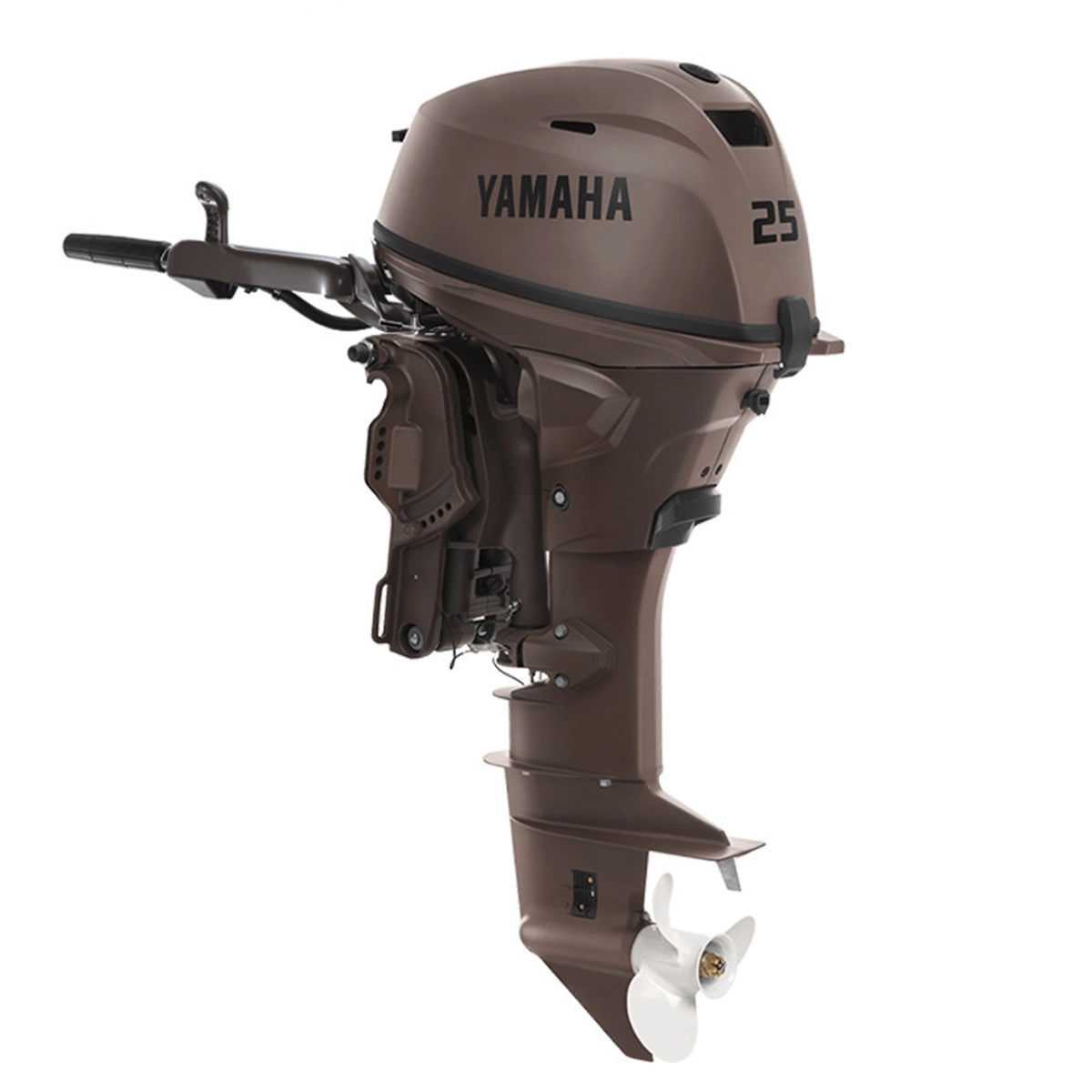 Yamaha-25HP-Outboard-F25LWHC3-Matte-Brown.webp Yamaha 25HP Outboard F25LWHC3 Matte Brown - Image 1